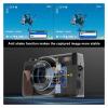 BINBINNIAO Digital Camera 56MP Cameras for Photography 4K Vlogging Camera for 180Flip Screen Digital Point and Shoot Camera(K100 - Silvery) view 4