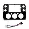 SHSMDM Car Fascia Radio Panel, for FJ Cruiser 2007-2018 9 Inch Car Frame Fascia Adapter Radio Dash Fitting Panel Kit