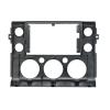 SHSMDM Car Fascia Radio Panel, for FJ Cruiser 2007-2018 9 Inch Car Frame Fascia Adapter Radio Dash Fitting Panel Kit view 2