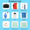Fiber Optic Cleaning Kit 10 in 1, FTTH Cleaning Box/Pen, Dust-Free Paper view 3