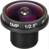 Ring Camera Replacement Parts HD 5MP Lens 180 Wide Angle for CCTV Cameras, 1.8mm Wide Angle Fisheye Lens, Car Reverse Image, Home Video Intercom view 1