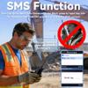 SAMCOM DMR Digital Analog Two Way Radios Walkie Talkies Waterproof IP67 FPCN50A Radio with Customise Channel ID/Name GPS Text Message Call Logs Single Group Call Programmable Type-C 2 Way Radio view 4