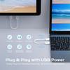 Wireless HDMI Transmitter and Receiver 100FT/30M, 4K Decode 1080P Output, Plug & Play Portable 2.4G/5G Wireless HDMI Extender Kit for Laptop, Desktop, PC, TV Box, PS5/4 to Monitor, Projector, or HDTV view 2