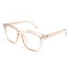 Dollger Square Blue Light Blocking Glasses for Women Men, Computer Reading/Gaming/TV/Phones Glasses Anti Eyestrain & UV Glare view 1