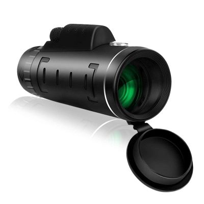 40X60 High Power Monocular Telescope for Bird Watching with Compass Smartphone Adapter and Tripod for Bird Watching Camping for Adult Bird Watching Outdoor Hunting Travel Monocular Telescope