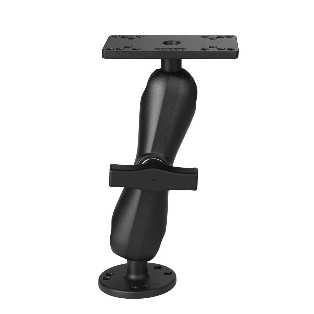 VINmounts Aluminum 1.5" Ball Helix 5/7 Fish Finder Mount,C Size Universal Marine Electronics Mount,Helix 7 Mounting Bracket for Kayak/Boat