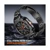 316L Stainless Steel Shell Integrated Strap For Samsung Galaxy Watch 8 Ultra2/7 Ultra 47mm Replaced Strap Case Bracelet(Grey,For Watch Ultra2(2025)) view 3
