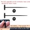 100PCS Heavy Duty Nylon Universal Cable Tie Buckle Reusable Snap Fit Fastening Clips For Car Repairs Automotive Wiring Zip Ties Double Sided Bendable view 3