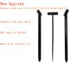 100PCS Heavy Duty Nylon Universal Cable Tie Buckle Reusable Snap Fit Fastening Clips For Car Repairs Automotive Wiring Zip Ties Double Sided Bendable view 4
