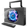ROADOM Portable CD Player Boombox with Bluetooth, Rechargeable & FM Radio view 1