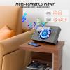 ROADOM Portable CD Player Boombox with Bluetooth, Rechargeable & FM Radio view 3