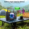 ROADOM Portable CD Player Boombox with Bluetooth, Rechargeable & FM Radio view 4