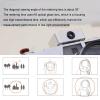 XIVUIFOI Real-time Metering Tool,Photography Light Meter,Measure Distance&Light,Glass Lens,Supported Shutter Speed 60 S-1/8000 S,for Vintage Cameras (Silver) view 4