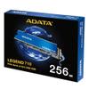 ALEG-710-256GCS-I SSD Legend 710 256GB PCIe Gen3 x4 M.2 2280 Maximum Read Speed 2400 MB/s Detachable Heatsink view 2
