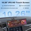 10.26" CarPlay Screen for Car, Wireless Apple CarPlay& Android Auto Screen, Portable Car Stereo with Bluetooth, GPS Navigation, Airplay & Android Cast, Voice Control, Fit for All Vehicles view 3