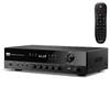 Donner Stereo Receivers, 5.1 Channel Audio Amplifier with Bluetooth 5.3, Optical/Coaxial, USB, FM, 2 Mic-in, Echo, RCA, AC-3 Input for Home, Karaoke, Theater Speakers, 60W/4R & 25W3 RMS, MAMP4 view 1