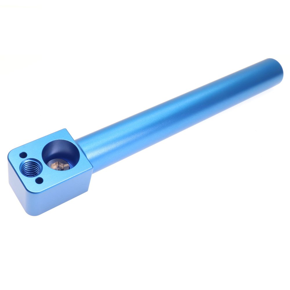 19mm Rod Clamp Mounting Bracket with 3/8"-16 Screw and Anti Twist for ARRI RED Sony Camera, Blue