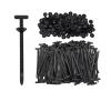 1000pc Nylon Universal Cable Tie Buckle, Heavy Duty Self-Locking Nylon Zip Ties Holder,Multipurpose Plastic Cable Ties Tool view 1