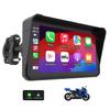60Hz Motorcycle Carplay GPS Navigation System with 6" IPS 1440 * 720 Touchscreen, Apple Carplay and Android Auto Screen for Moto, Support Bluetooth, Siri, Google Assistant, IP68 Waterproof view 1