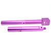 19mm Rod Tube Extension, 4 Sections 2inch 3 inch 4-inch Rod Bracket for Sony ARRI RED Camera Wireless Follow Focus Lens Motor Shoulder Rail Mounting with 3/8" Thread, Purple view 2