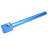 15mm Rod Mounting Bracket Tube with 3/8"-16 Screw and Anti Twist for ARRI RED Sony Camera, Blue view 2