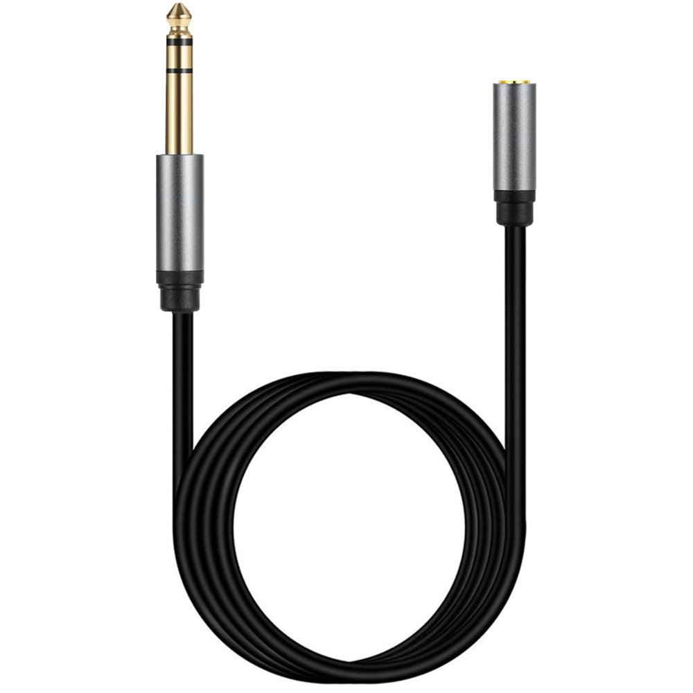 1/4" to 1/8" Adapter, 3.5mm 1/8inch Female to 6.35mm 1/4inch Male Adapter Clear and Stable Sound Transmission
