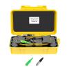 WSOLDMA Fiber Optic OTDR Launch Cable Box SC/APC-FC/UPC, 2000m, Single Mode view 1