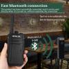 Retevis RB37 Bluetooth Walkie Talkies,Bluetooth Two Way Radio,with Wireless Earpiece,Acoustic Tube Headset,Flashlight,2000 mAh&120h Standby,9-Level VOX&Squelch, for School Retail Dental Church(2 Pack) view 4