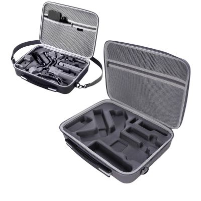 ASHATA Portable Carrying Case for RS 4 Mini Camera Stabilizer, PU Storage Case Protective Handbag for RS 4 Mini Camera Stabilizer, with Shoulder Strap