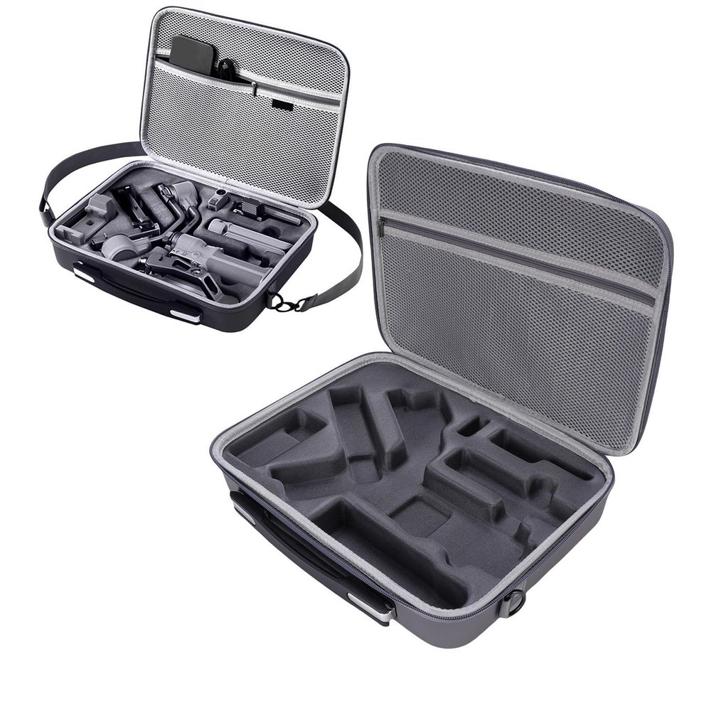 ASHATA Portable Carrying Case for RS 4 Mini Camera Stabilizer, PU Storage Case Protective Handbag for RS 4 Mini Camera Stabilizer, with Shoulder Strap