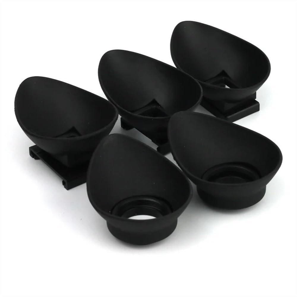 LJSM Lab Microscope Slides 1pc Square 18mm 22mm SLR Camera Eyecup Round 19mm 22mm SLR Camera Viewfinder Eyepiece Eye Cups Microscope Parts(Square Cn 22mm)