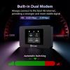 GlocalMe DuoTurbo 4G Mobile Hotspot Device with 10GB US/CA/MX Data 60 Days, Portable WiFi Hotspot for Travel in 200+ Countries, SIMFREE and Dual Modem, 10 Devices Connected(DuoTurbo with 10GB) view 2