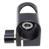 19mm Rod Clamp Mounting Bracket with 3/8"-16 Thread for Sony ARRI RED Camera, Black Rod Holder view 1