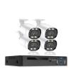 JUCFRDNJ 8MP 8CH AHD DVR Strip Line Face Detection Color MotionDetection Outdoor Security Camera System Set CCTV Video Surveillance Kit(None,8CH NVR 4CAMERA_UK Plug) view 2