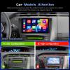 4+64G Car Stereo for Toyota Prius 2010-2015 Android 15 Wireless Carplay Android Auto, 9 Inch in-Cell Touch Screen Car Radio GPS SWC FM RDS 5G WiFi Bluetooth +Free AHD Cam view 2