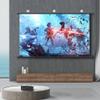 60" 72" 84" Wall-Mounted Projection Screen, 16:9 Pull Down 3D 4K HD Movie Screen, Wrinkle-Free for Backyard Movie Night(72"(16:9)) view 3