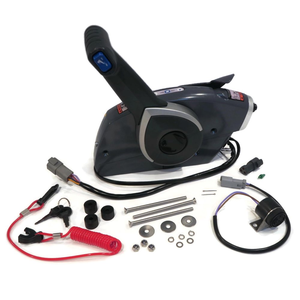 Side Mount Remote Control for 1990 Evinrude 225 E225CXESS, E225PLESS, E225PXESS