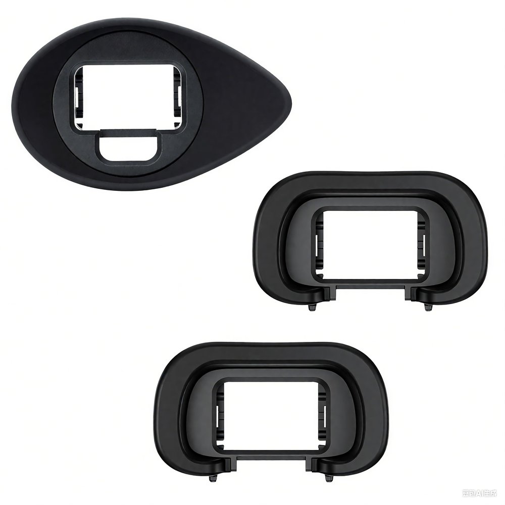 2 Pack FDA-EP21L Soft Silicone Camera Eyepiece Eyecup + A7IV A7RV Eyecup Eyepiece, Camera Viewfinder Eyeshade