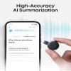 Soundcore Work by Anker, Portable AI Voice Recorder, AI Note Taker, AI Transcription & Summarization, 6-Month Pro at No Charge, Cross-Meeting Summary, MFi Certified, Privacy Protection view 3