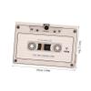 SHINEOFI Recordable Cassette Tape Greeting Card Recorder Portable Audio Birthday Blessing Card for Weddings Valentine Thank You Special Occasions view 2