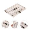SHINEOFI Recordable Cassette Tape Greeting Card Recorder Portable Audio Birthday Blessing Card for Weddings Valentine Thank You Special Occasions view 3