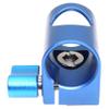 19mm Rod Clamp, Pole Mounting Bracket with 3/8"-16 Thread for Sony ARRI RED Camera Lens Motor Wireless Follow Focus Single Rod Holder, Blue view 1