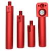 19mm Rod Tube Extension Clamp, 4 Sections Rod Bracket Rig for Sony ARRI RED Camera Wireless Follow Focus Lens Motor Shoulder Rail Mounting with 3/8" Thread, Red view 1