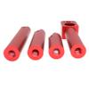 19mm Rod Tube Extension Clamp, 4 Sections Rod Bracket Rig for Sony ARRI RED Camera Wireless Follow Focus Lens Motor Shoulder Rail Mounting with 3/8" Thread, Red view 3