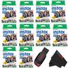 Fujifilm Instax Wide Instant Film Twin Pack with USB and PixiBytes Microfiber Cleaning Cloth... (10 Wide Pack (200 Sheets)) view 1