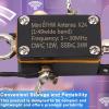 FAUOSWUK 1:49 Balun HF Shortwave Antenna, Portable HF Shortwave Radio Antenna for Amateur Shortwave Communication, 3-30MHz 4 Band 10m 15m 20m 40m Long Wire for Outdoor view 4