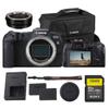 Canon EOS RP Mirrorless Camera (Body Only)  Full-Frame 26.2MP CMOS Sensor, Dual Pixel Autofocus, Vari-Angle Touchscreen, 4K Video, Wi-Fi (3380C002) + Canon Adapter EF-EOS R + 64GB Card + More view 1
