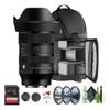 Sigma 17-40mm f/1.8 DC Art Lens Sony E (214965) Bundle. The Ideal Lens for Professional Portraits, Weddings Indoor/Outdoor Adventure, Wildlife, Travel, Sarfari, Photography use + Accessories view 1