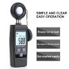 UV Meter, Digital Mini Lux Meter LCD Display Handheld Illuminometer 0-200000 Lux Luminometer High Accuracy Lux/FC Measure Tester view 4
