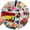 100PCS Nashville Tennessee Stickers,Cool Travel Stickers,Waterproof Vinyl Stickers for Water Bottles,Laptop,Luggage,Teens Adults,Keyboards,Backpacks,Skateboards,Luggage,Water Bottles,Scrapbooks view 4